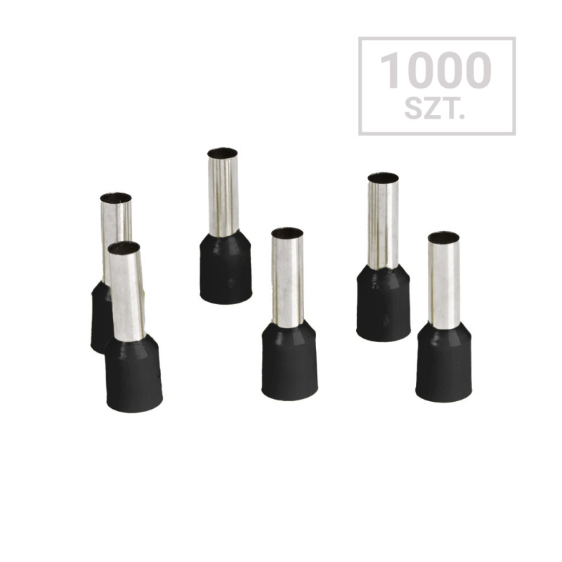Końcówka tulejkowa  6,0mm2 L-18mm 1000szt VE6018-A 