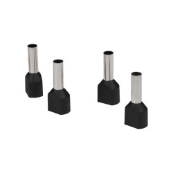 Końcówka tulejkowa 2x  2,5mm2 L-12mm 1000szt TE2512-A 