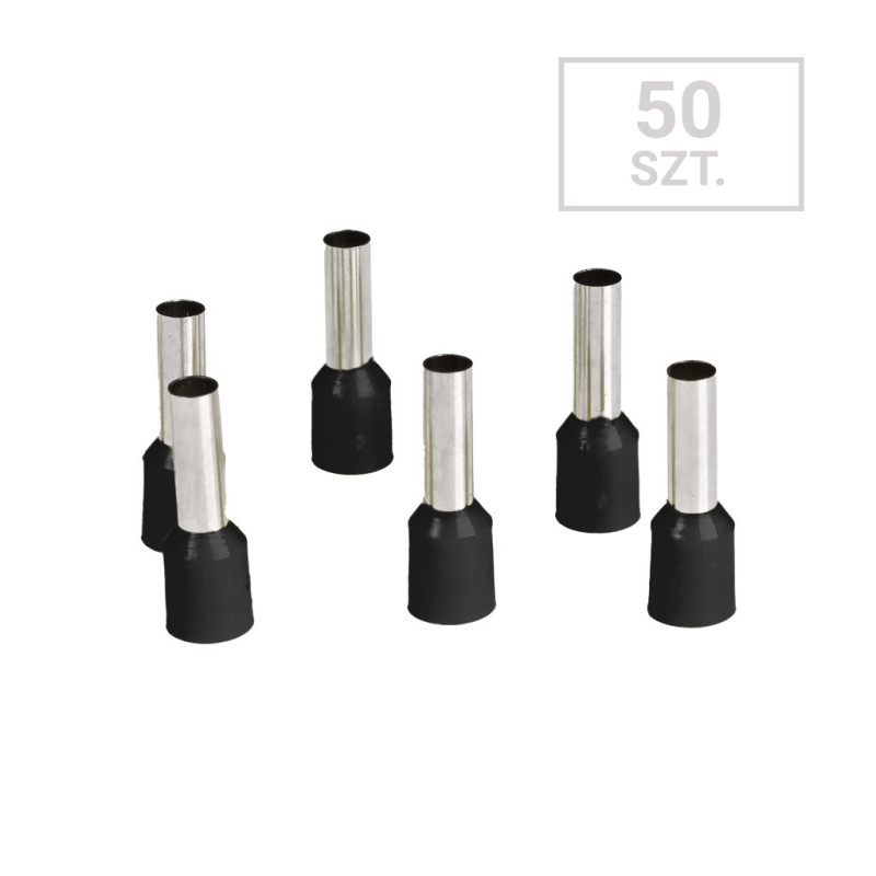 Końcówka tulejkowa  6,0mm2 L-18mm   50szt VE6018-50 