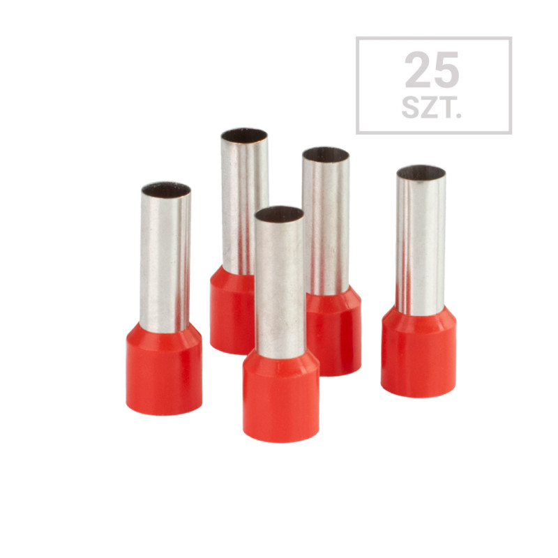 Końcówka tulejkowa 35,0mm2 L-25mm VE35-25-25 25szt 