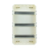 Obudowa podtynkowa 3X12 N+PE IP20 biała OP3X12