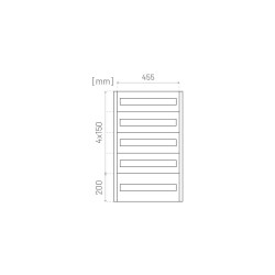 Obudowa natynkowa Delta 5x20m 500x800x175 IP54 MPR100
