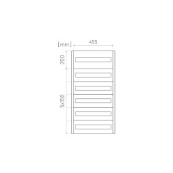 Obudowa podtynkowa Delta 6x20m 500x950x165 IP54 MPR120PT