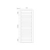 Obudowa natynkowa SIGMA 9x24m 1500x600x250 IP55 drzwi metalowe MSM216