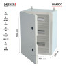Obudowa Kappa  51M 3x17 50x40x18 MM907 IP65 d.pełne 