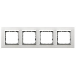 Ramka poczwórna aluminium...