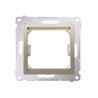 Adapter (przejściówka) na osprzęt standardu 45 × 45 mm złoty mat Kontakt Simon 54