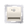 Oprawa led z czujnikiem ruchu 230V 3100K krem KONTAKT SIMON 54