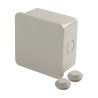 Puszka Qbox-IN natynkowa 85x85x50 IP65 szara 