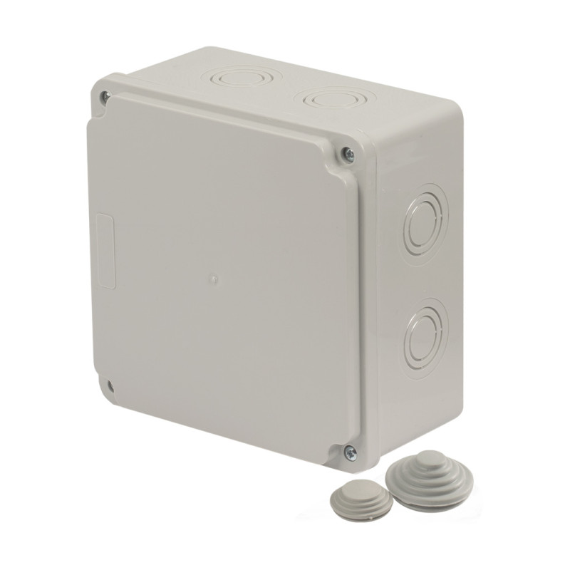 Puszka Qbox-SP natynkowa 150x150x80 IP65 szara 
