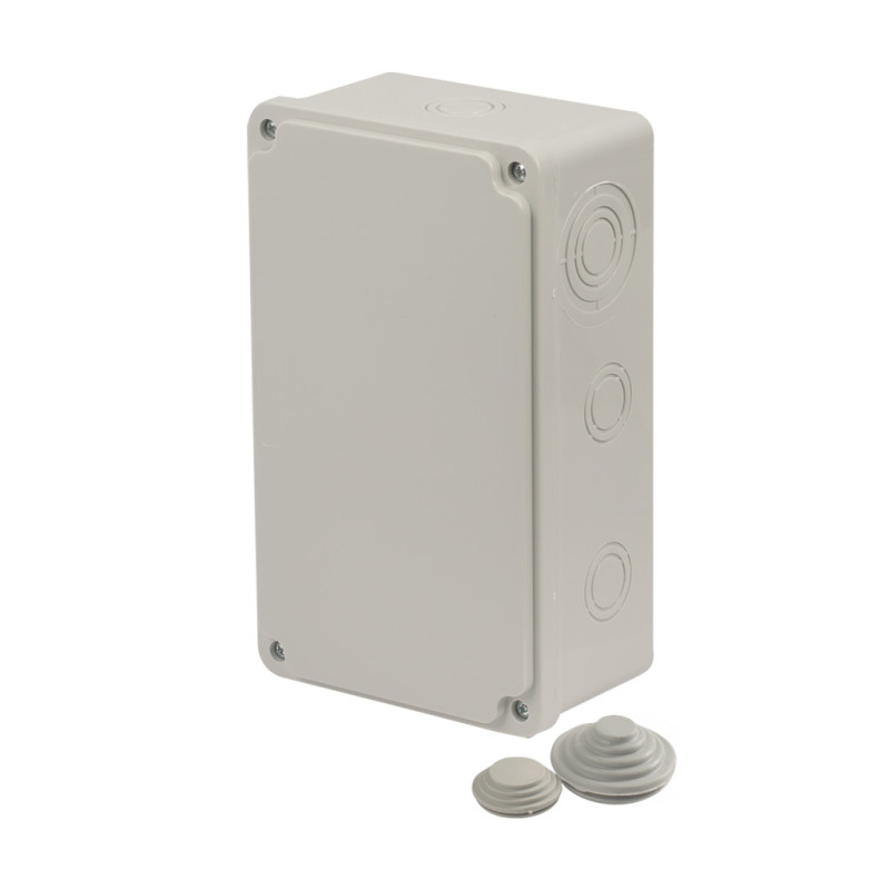 Puszka Qbox-SP natynkowa 210x120x74 IP65 szara 