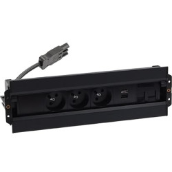 Spinner 3x230V + USB A+C +...