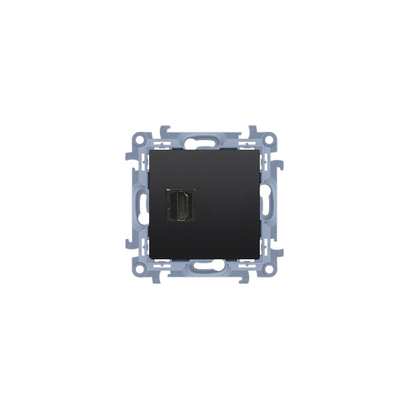 Gniazdo HDMI ver.1.4 (moduł) czarny mat KONTAKT SIMON 10