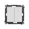 DIMMER W Ściemniacz do pasków LED-owych sterowany smartfonem jasnoszary mat Kontakt Simon 55