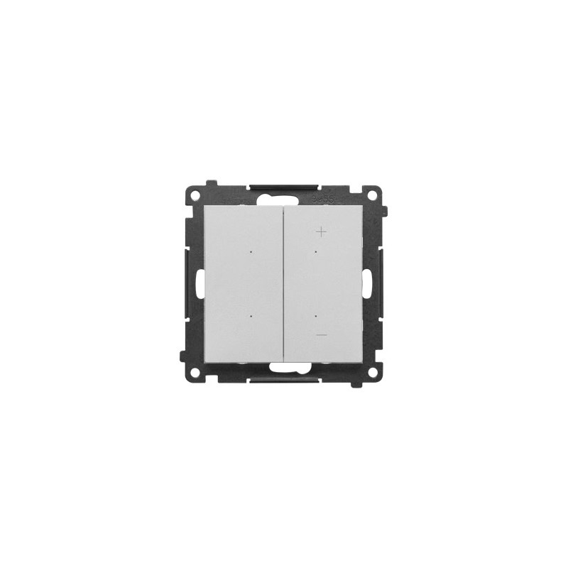 DIMMER W Ściemniacz do pasków LED-owych sterowany smartfonem aluminium mat Kontakt Simon 55