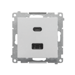 Ładowarka USB C+A 30W 230V...
