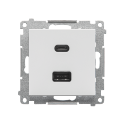 Ładowarka USB C+A 30W 230V...