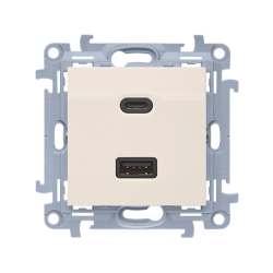 Ładowarka USB C+A 30W 230V...