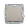 Mechanizm łącznika zwierny światło taupe Karlik ICON