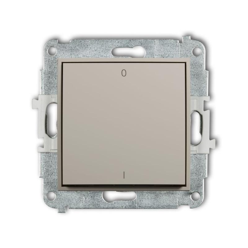 Mechanizm łącznika dwubiegunowego taupe Karlik ICON