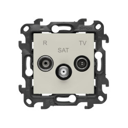 Gniazdo antenowe R-TV-SAT...
