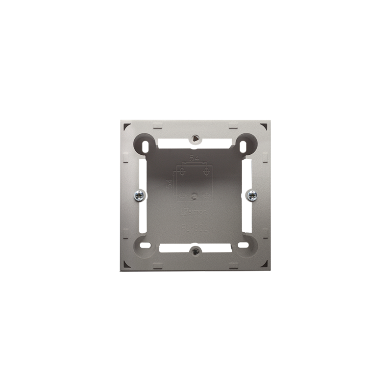 Puszka natynkowa płytka (31mm) pojedyncza satynowy Kontakt Simon Basic