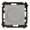 Ściemniacz obrotowy do LED ściemnialnych 230V 2–200W jasnoszary mat Kontakt Simon 55