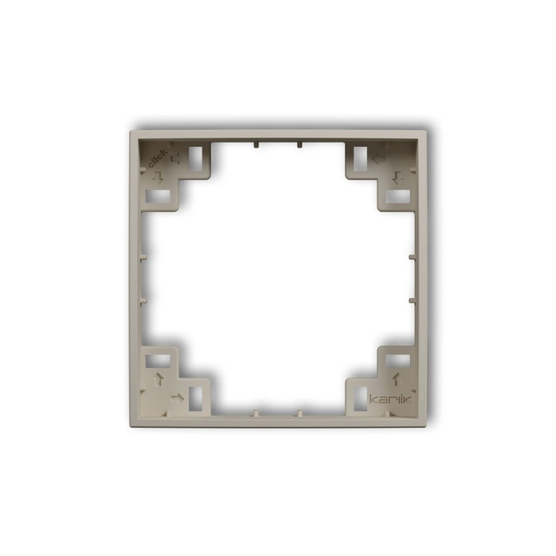 Ramka pośrednia taupe Karlik ICON