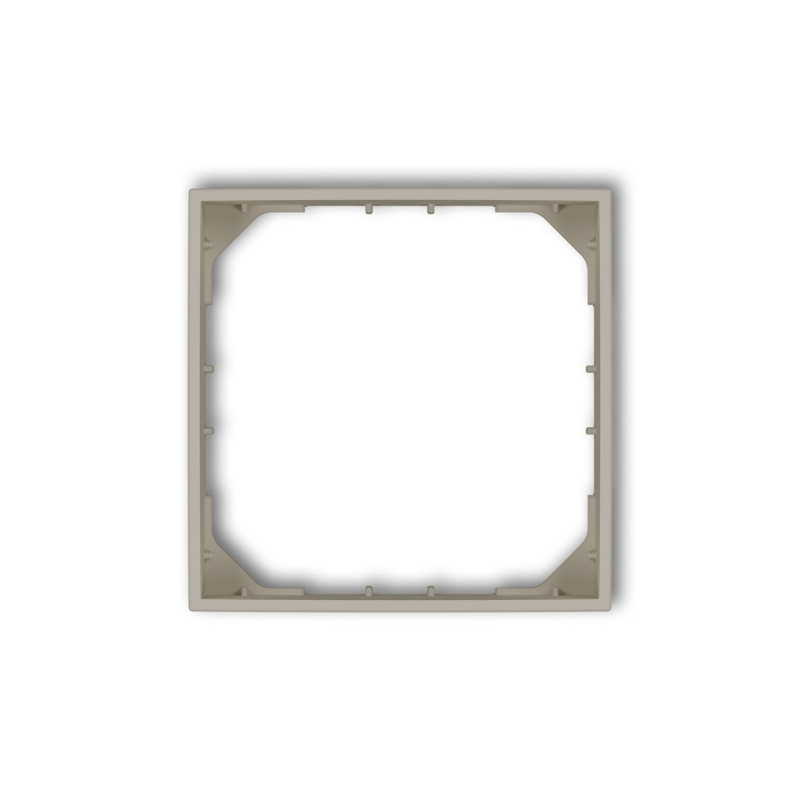 Ramka pośrednia do uniwersalnego elektronicznego tygodniowego regulatora temperatury  taupe Karlik ICON