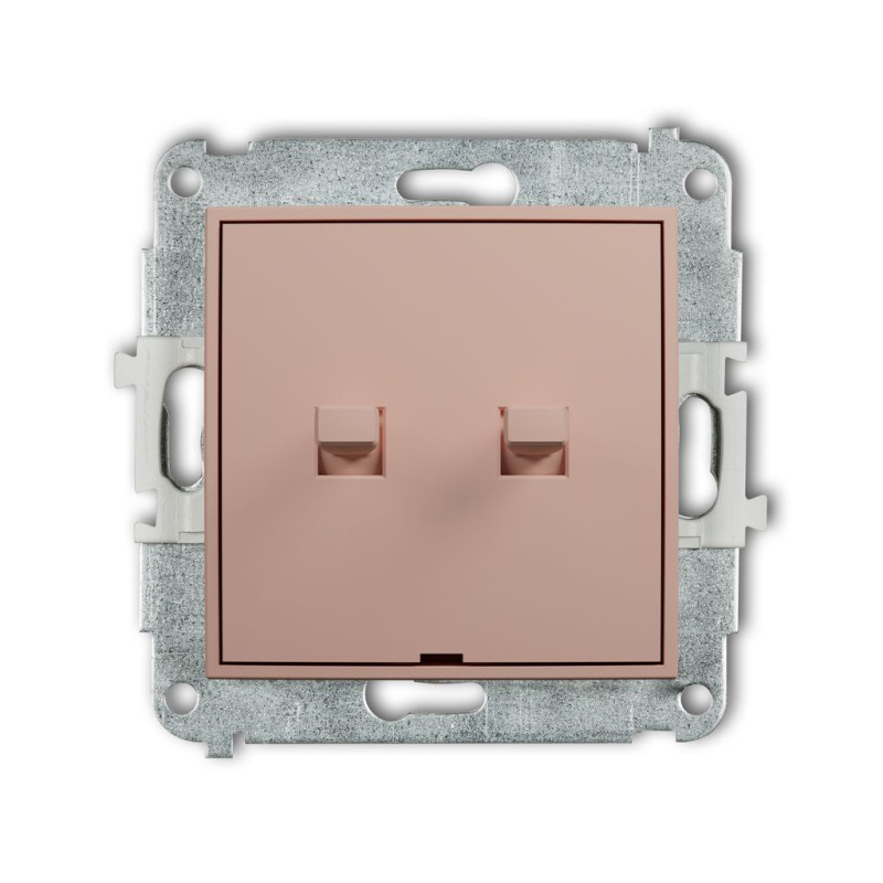 Mechanizm łącznika zwiernego żaluzjowego w stylu amerykańskim łososiowy Karlik ICON