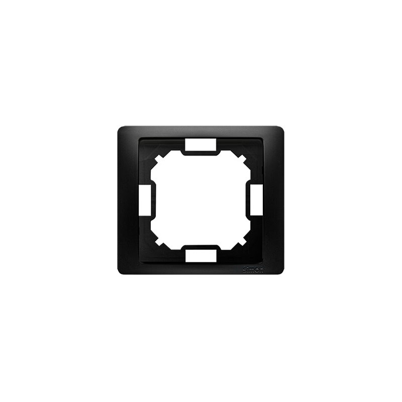 Ramka 1-krotna NEOS czarny Kontakt Simon Basic Neos