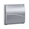 Ramka 2-modułowa do puszki SBM250 z pokrywą 4x k45 aluminium Kontakt Simon Connect