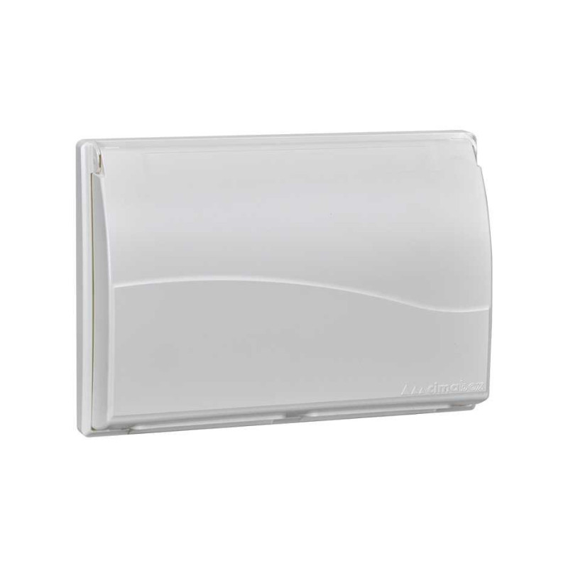 Ramka 3-modułowa do puszki SBM350 z pokrywą 6x k45 czysta biel Kontakt Simon Connect