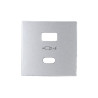 Pokrywa do ładowarki USB typ A+C aluminium Kontakt Simon 82