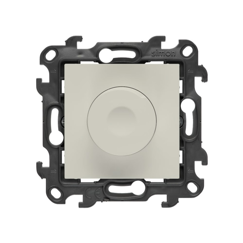 Ściemniacz obrotowy do LED ściemnialnych, 6–600 W, 230V kaszmirowy Kontakt Simon 24