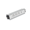 Indesk 3x230V + USB A+C + moduł dla 2 złączy RJ45 keystone alu-biały KOTANKT SIMON 480