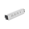 Indesk 3x230V + USB A+C + moduł dla 2 złączy RJ45 keystone biały KOTANKT SIMON 480