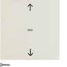 KNX RF quicklink przycisk żaluzjowy krem BERKER B.Kwadrat