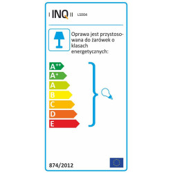 Lampka biurkowa i stołowa Pixo Nilsen E27 czarna LS0045