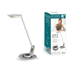 Lampka biurkowa LED Rita Nilsen srebrna BL015