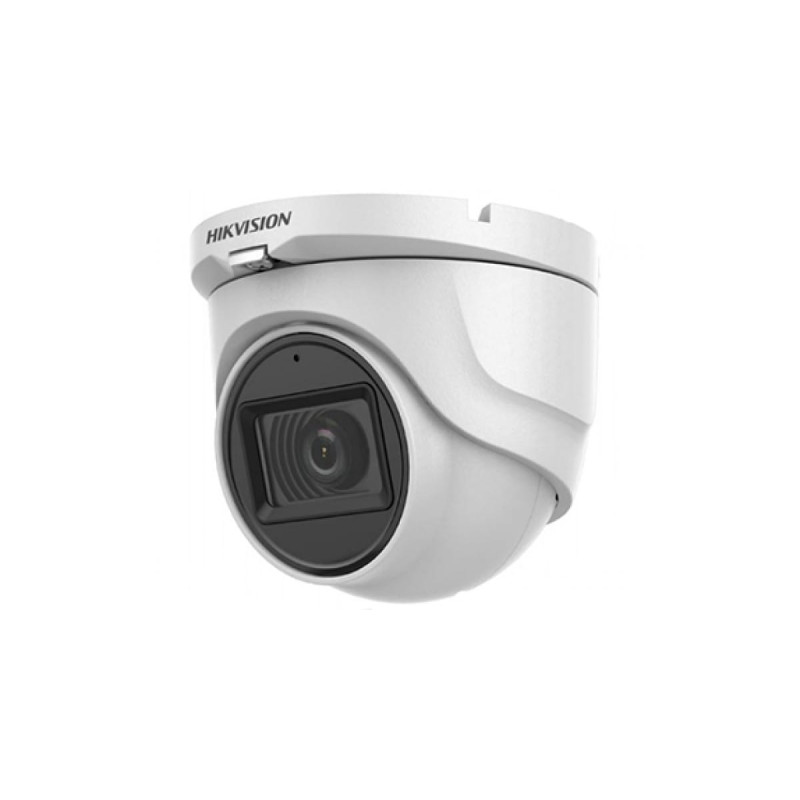 Kamera TURBO HD Value 5MP, (2,8mm) kopułka, zasięg IR 30m, DWDR, mikrofon, IP67, HIK-VISION DS-2CE76H0T-ITMFS(2.8mm)