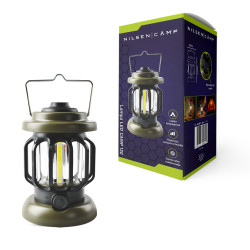 Lampa led kempingowa CAMP 130 3W, 150lm, 3xAA(R6) uchwyt, COB led, zasięg 3m Nilsen Camp