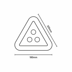 Lampa led  SOS 5W, 500lm, 3xAAA(R03), 3 tryby świecenia, powerbank, magnes, zasięg 10m Nilsen Camp