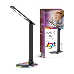 Lampka biurkowa LED MAGIC SLIM RGB Nilsen czarna US015E